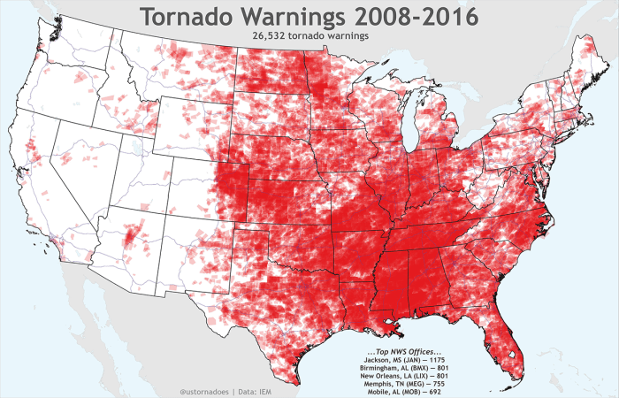 Tornado Outbreaks Across the United States | Omnilert