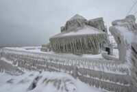 Blizzard warnings USA