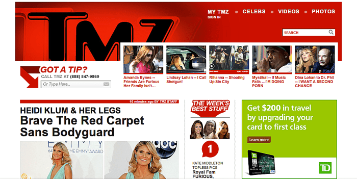 Celebrity news USA